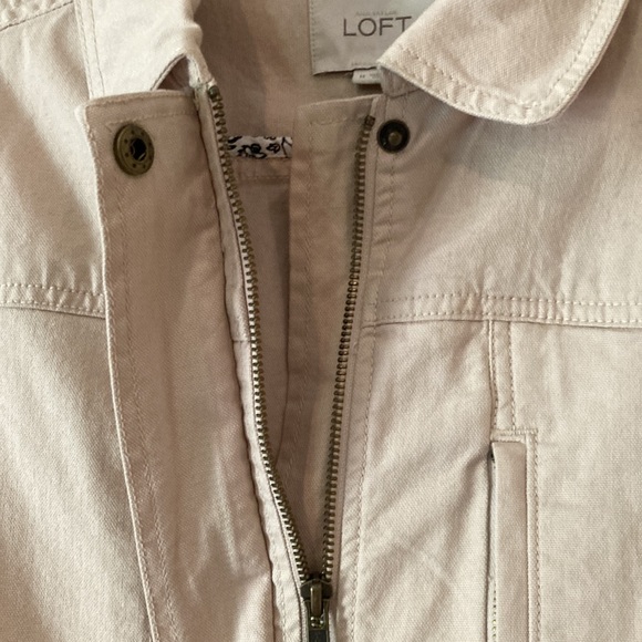 Loft Spring/Fall mostly cotton Jacket (never worn) - Picture 6 of 9